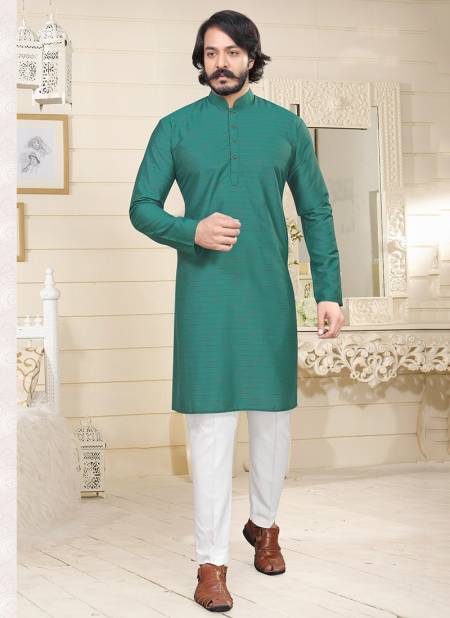 Sea Green Colour KUNJ D-8 Party And Function Wear Traditional Fancy Kurta Churidar Pajama Redymade Latest Collection 7012
